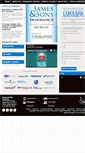 Mobile Screenshot of jamesandsonsins.com